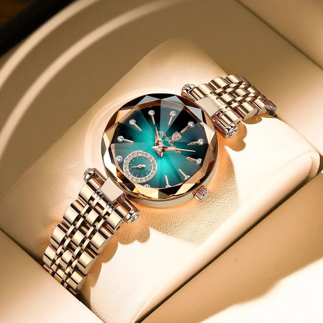 POEDAGAR Elegant Luxury Women's Quartz Watches Waterproof Stainless Steel Watch for Woman Casual Fashion Ladies Wristwatch reloj