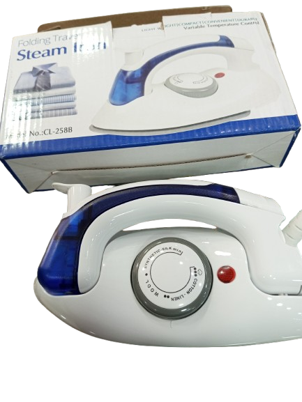 Professional Folding Travel Steam Iron – Portable Mini Steam Iron for Home & Travel | 700W Fast Heating